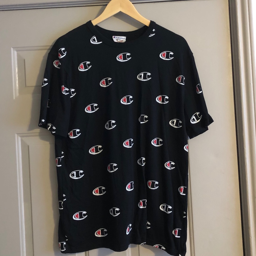 Black Champion heritage shirt